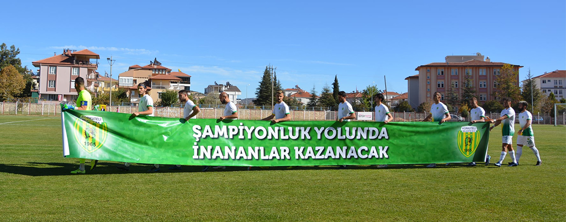 KORKUTELİ BELEDİYE SPORA BAL GİBİ 3 PUAN DAHA