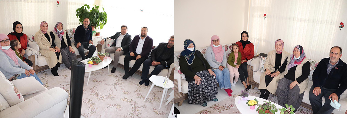 AK PARTİ’DEN ŞEHİT AİLELERİNE ZİYARET
