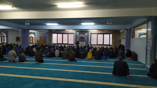 SABAH NAMAZI BULUŞMASINA KORKUTELİ'Lİ VATANDAŞLAR YOĞUN İLGİ GÖSTERDİ