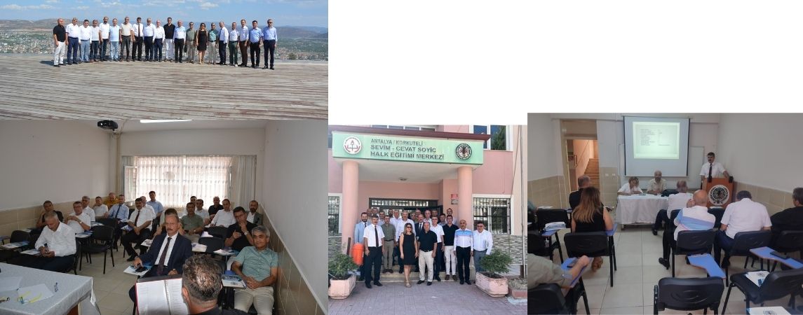 HALK EĞİTİMİ MERKEZİ MÜDÜRLERİ KORKUTELİ’NDE TOPLANDI