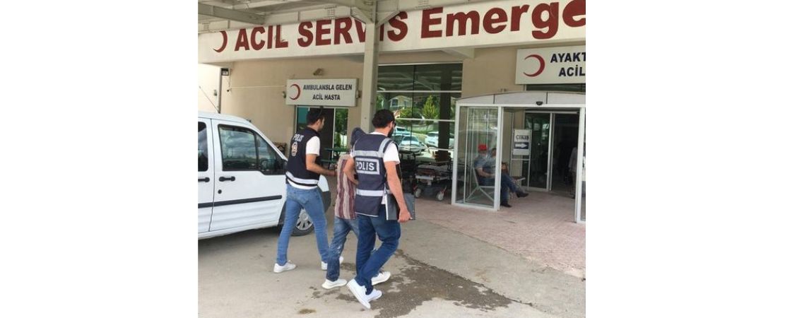 ARANAN ŞAHIS POLİS TARAFINDAN YAKALANDI