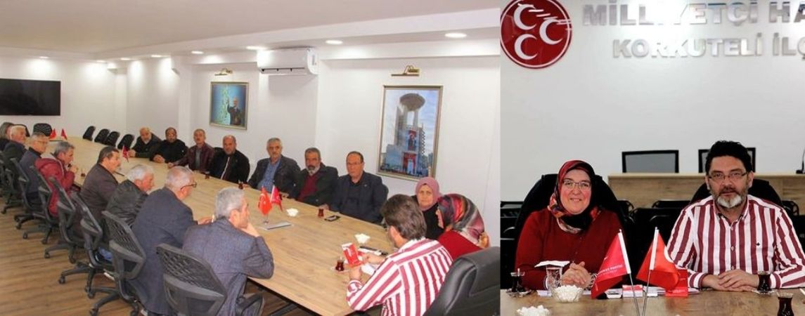 MHP KORKUTELİ’DE SEÇİM HAREKETLİLİĞİ
