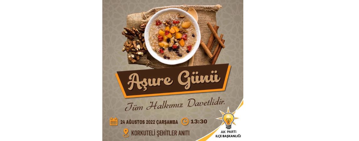 AK PARTİ'DEN AŞURE'YE DAVET